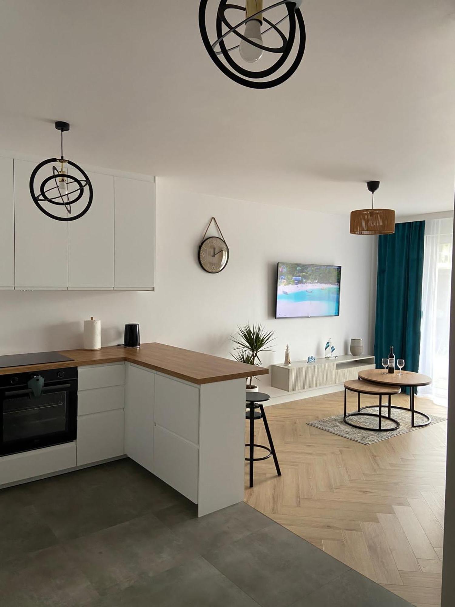 Blisko Morza Apartament Z Ogrodem 格但斯克 外观 照片