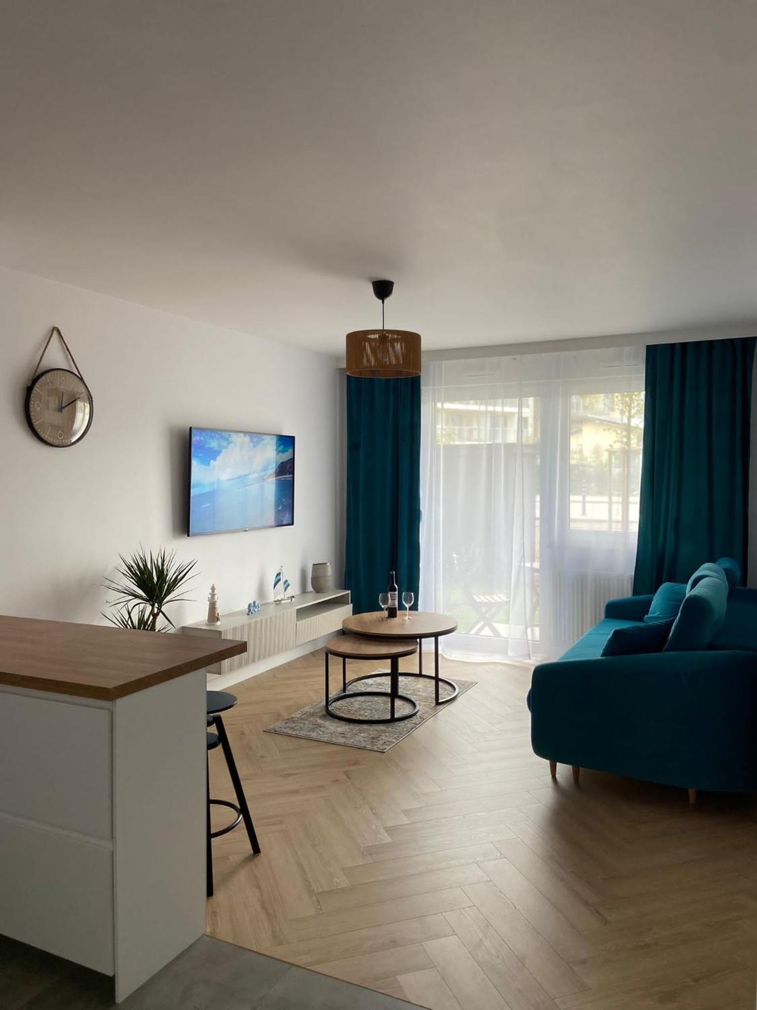 Blisko Morza Apartament Z Ogrodem 格但斯克 外观 照片