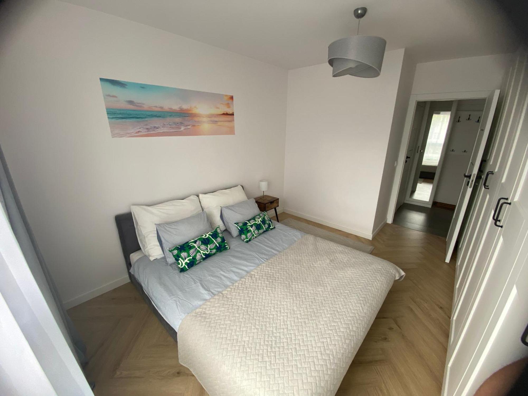 Blisko Morza Apartament Z Ogrodem 格但斯克 外观 照片