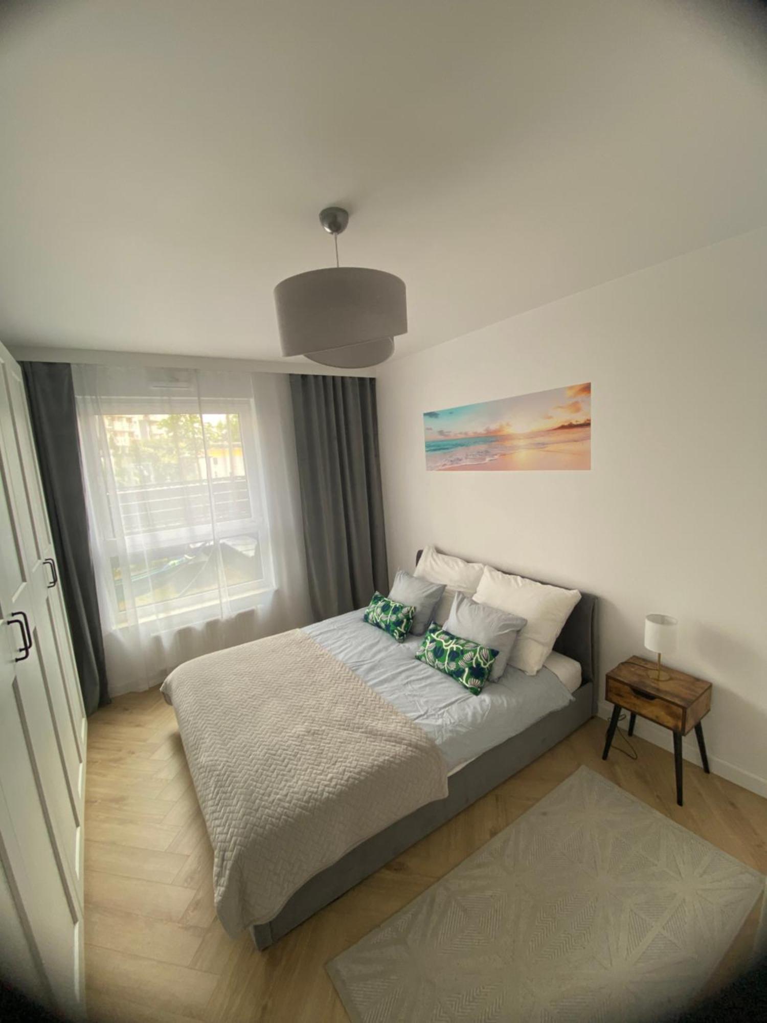 Blisko Morza Apartament Z Ogrodem 格但斯克 外观 照片